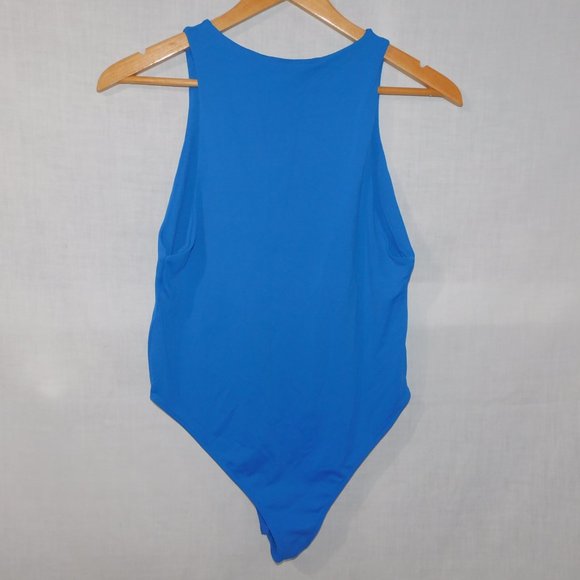 Zara Womens L Blue Halter Body Suit - Picture 5 of 5